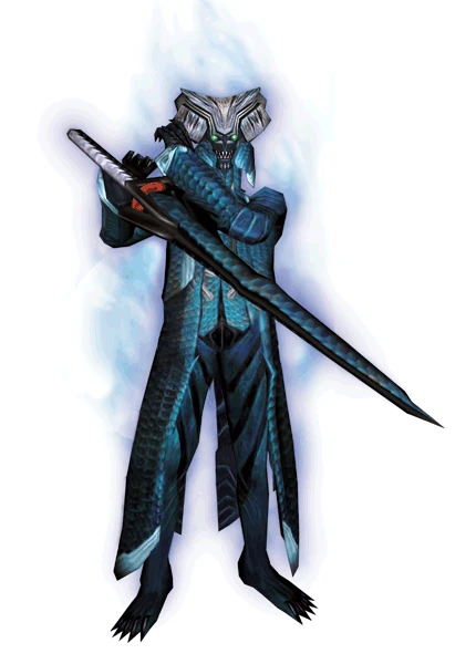 Vergil en Devil trigger